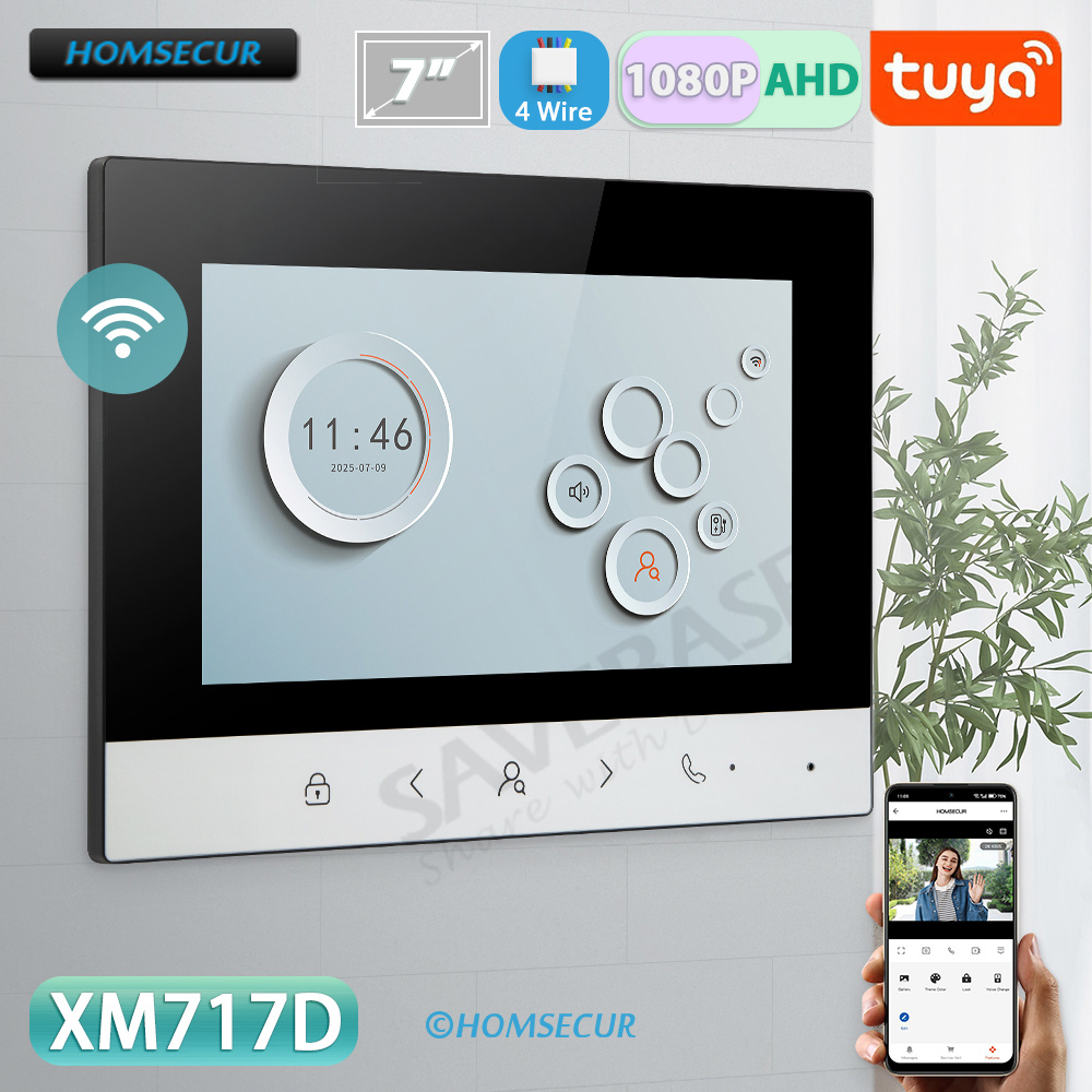 Home Security Gate - Tuya Smart WIFI Indoor Monitor 7
