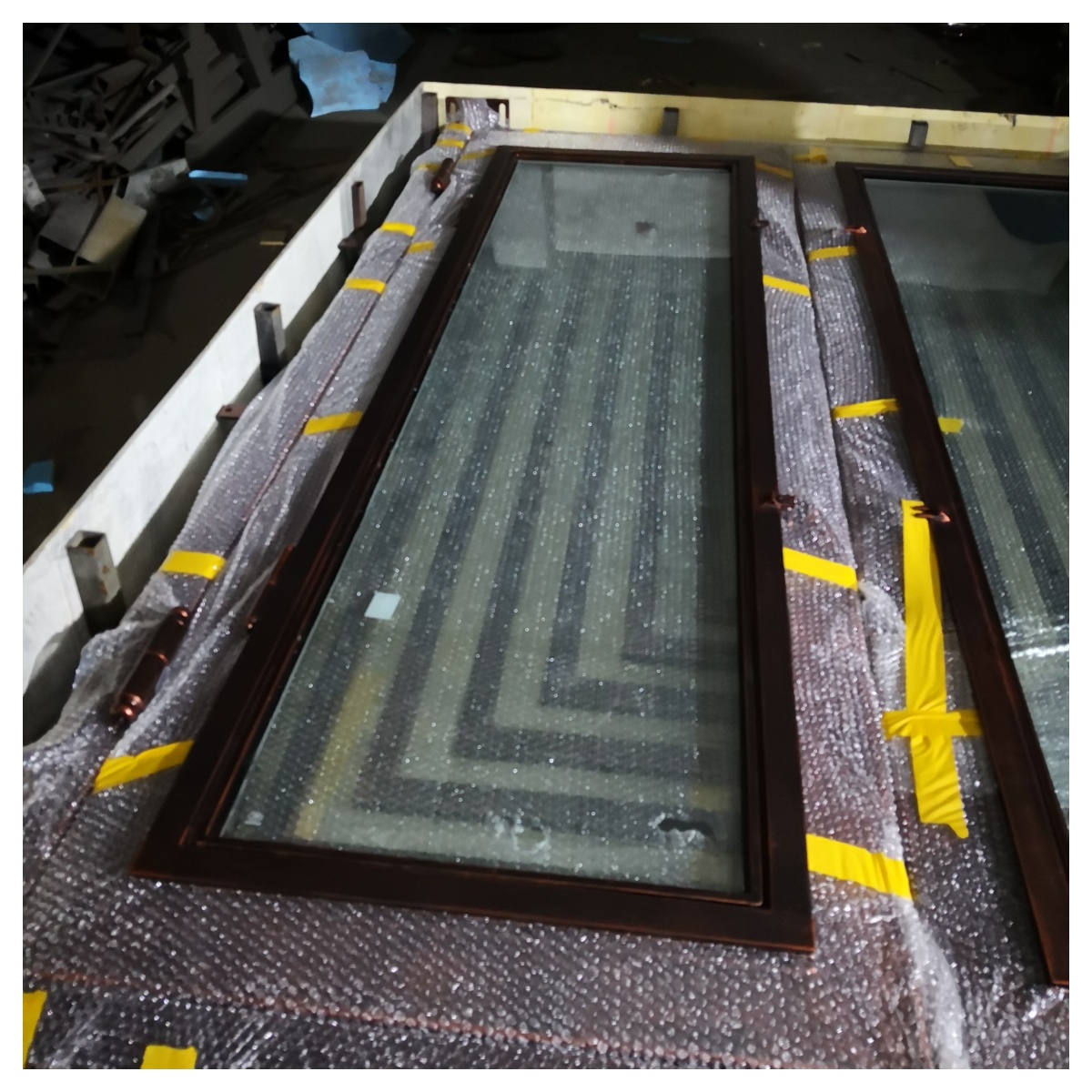 China Steel Glass Door South A - Home Security America review and price