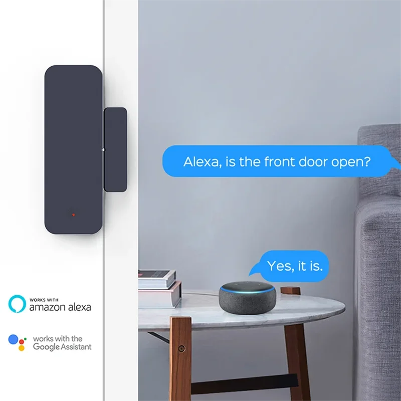 Tuya Zigbee Wifi Door Sensor W - Home Security Gate review and price