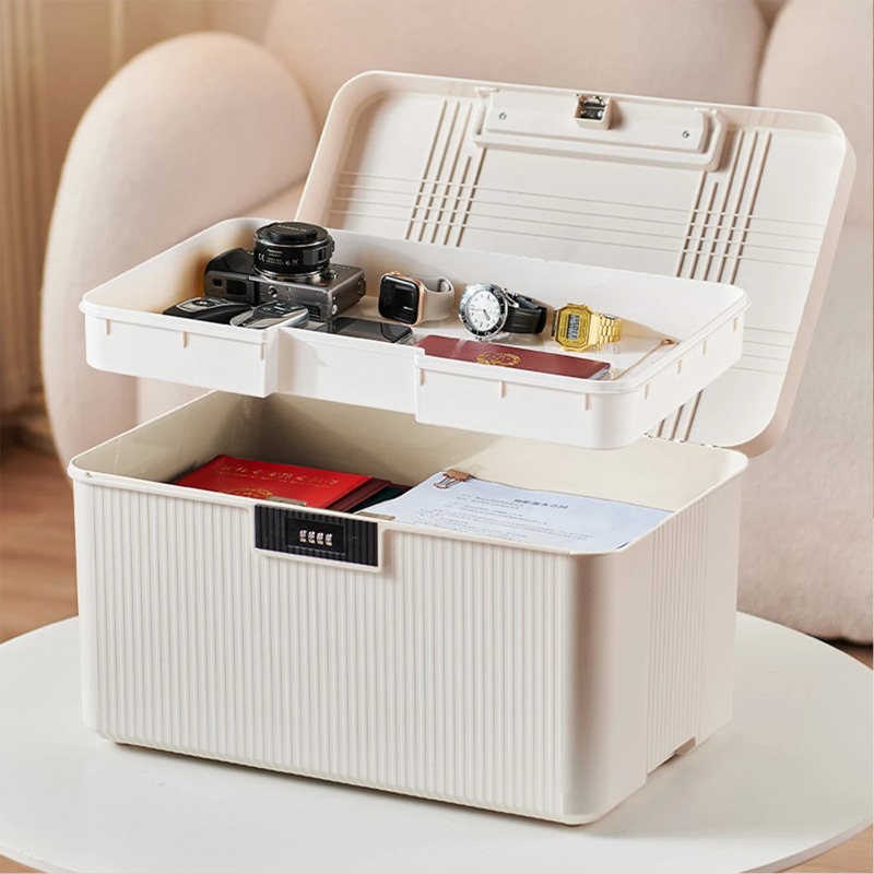 ‌Premium Lockable Storage Box  - Home Security Safe review and price