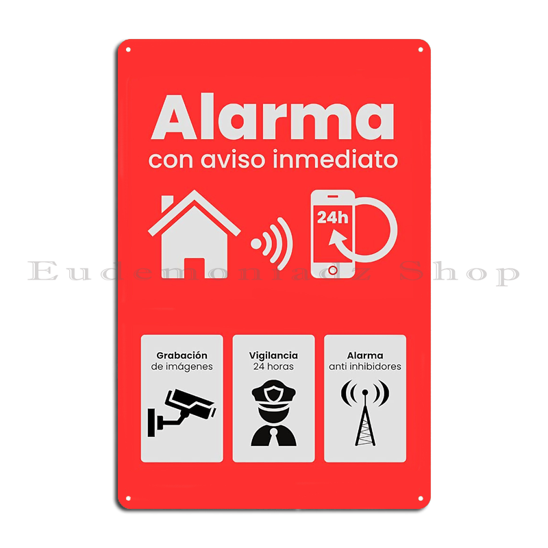 Retro 24h Alarm System Metal S - Home Security Alarm System review and price