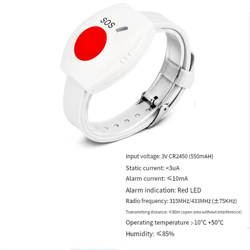 AA84 3X Panic Button RF 315Mhz - Home Security Alarm System review and price