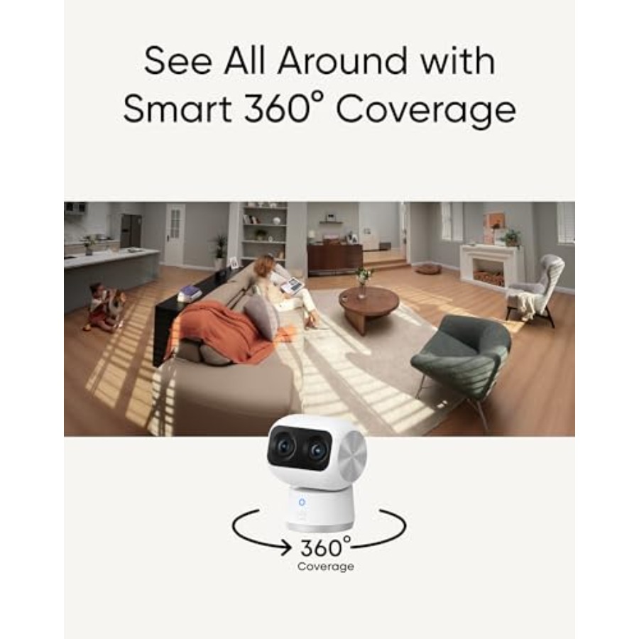 4K Indoor Cam S350 for home se - Home Security Cameras No Subscription review and price