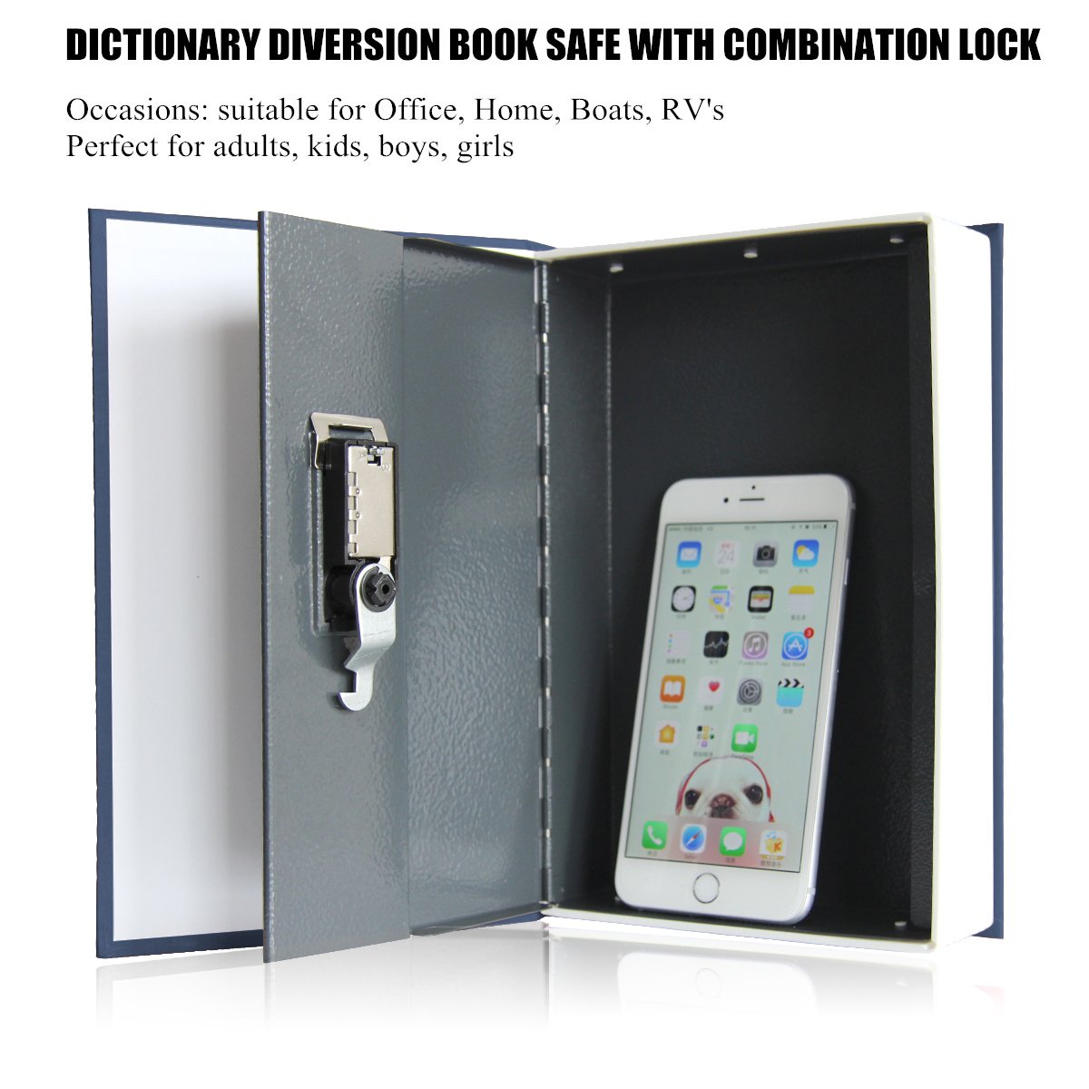 Book Safe with Combination Loc - Home Security Safe review and price