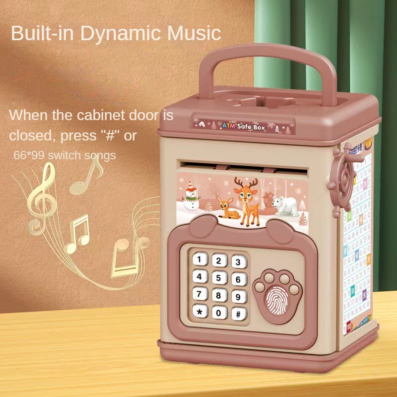 Money Box with Fingerprint Pig - Home Security Safe review and price
