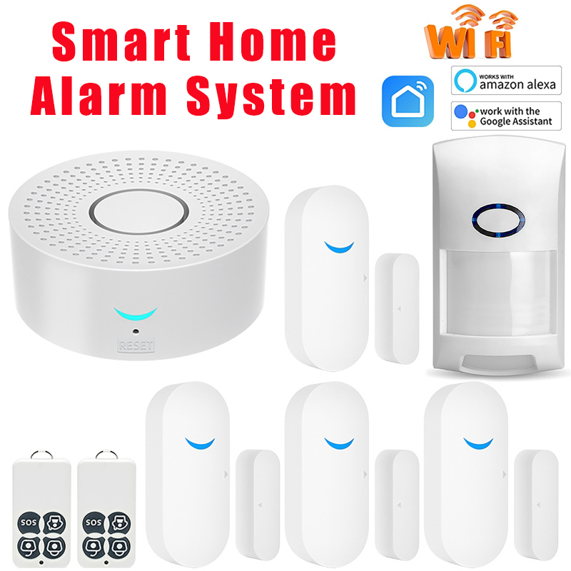 433MHz Smart Home Tuya WiFi Do - Home Security Alarm System review and price