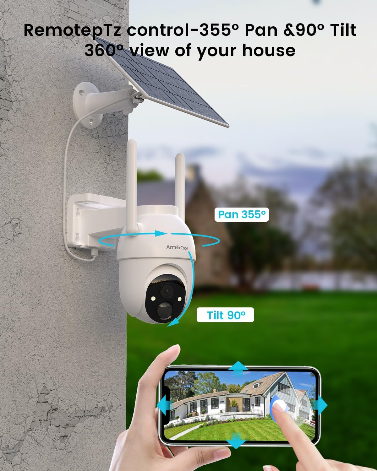 Wireless Outdoor Security Came - Home Security Cameras No Subscription review and price