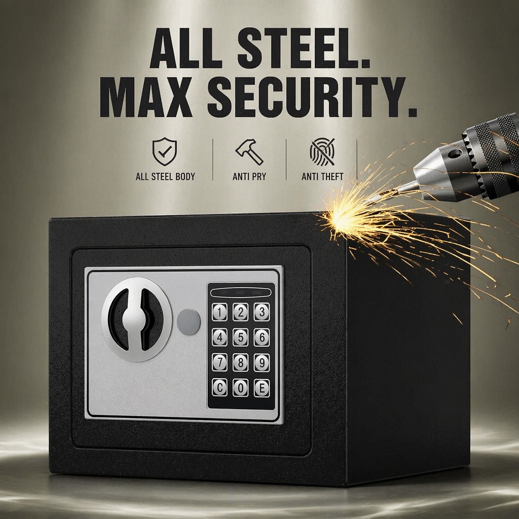 All Steel Electronic Digital K - Home Security Safe review and price