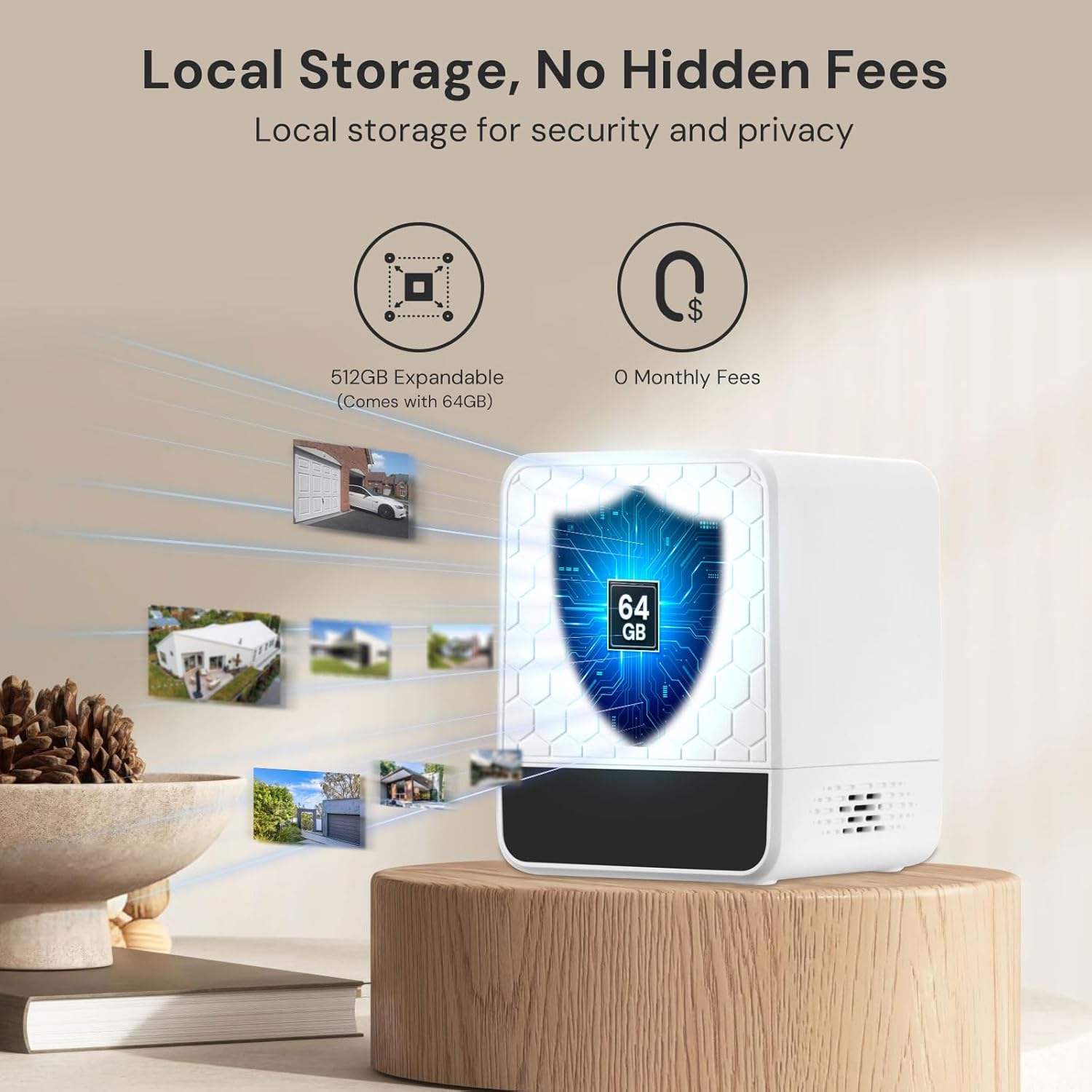Wireless Outdoor Solar Securit - Home Security Cameras No Subscription review and price