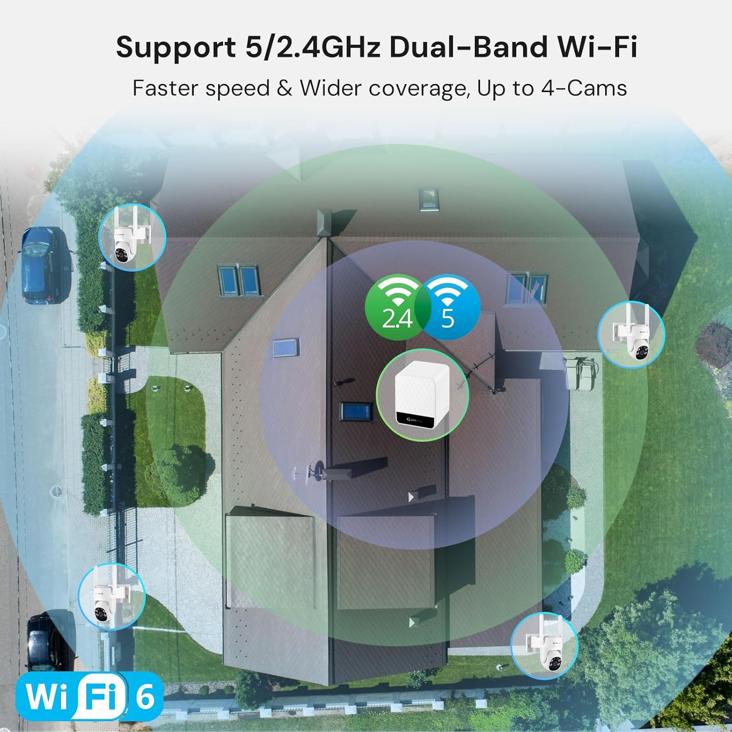 Wireless Outdoor Solar Securit - Home Security Cameras No Subscription review and price
