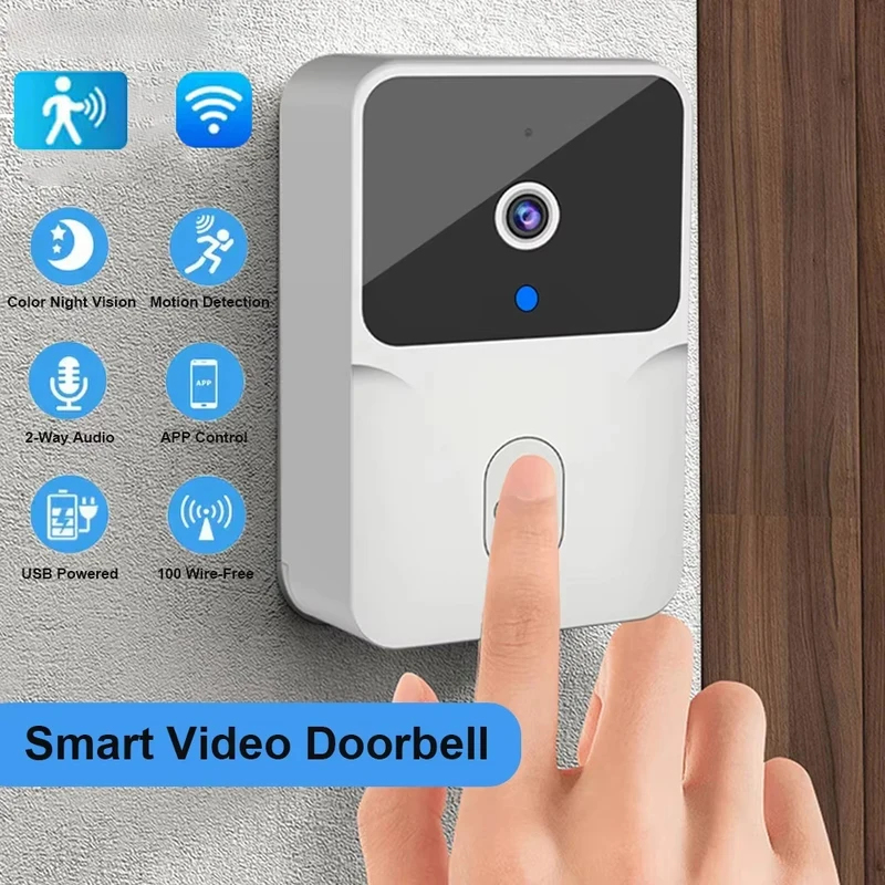 Smart Home WiFi Video Doorbell - Home Security Monitoring System review and price