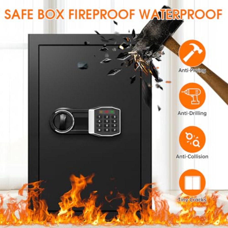 Home security safe: 3.4 cu ft  - Home Security Safe review and price