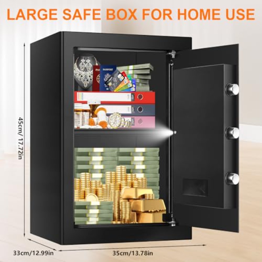 Home security safe: 3.4 cu ft  - Home Security Safe review and price