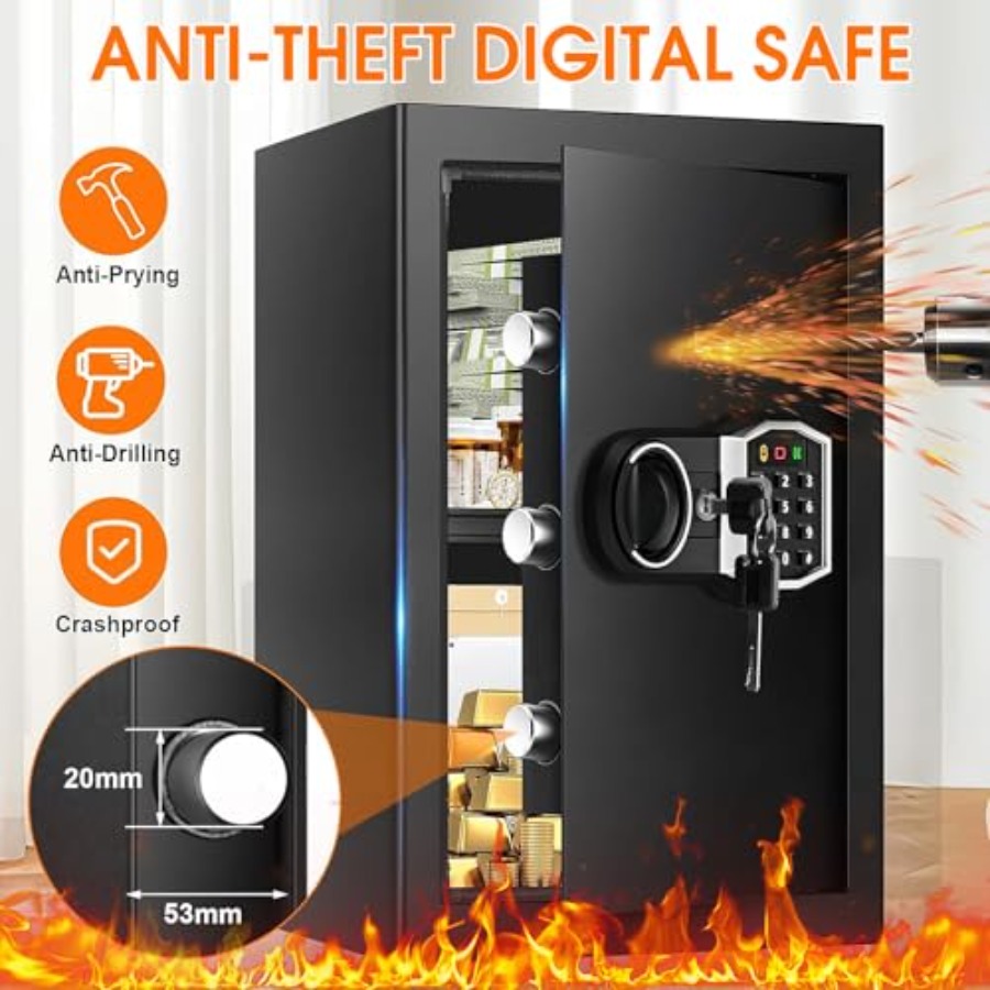 Home security safe: 3.4 cu ft  - Home Security Safe review and price