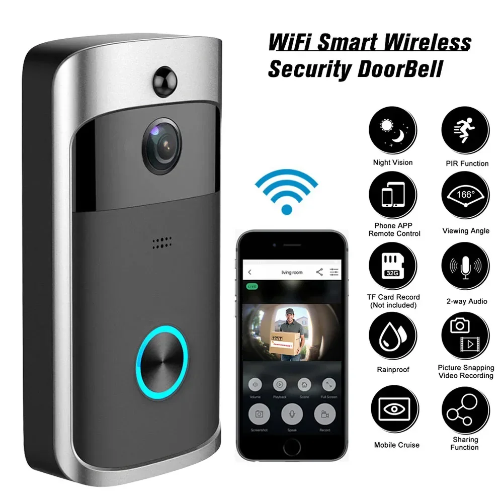 720P HD Smart Home Wireless WI - Home Security Monitoring System review and price