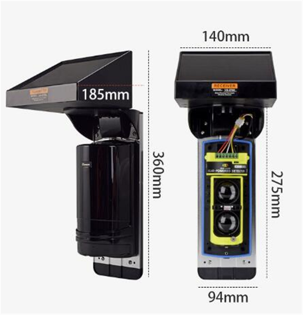 433mhz Wireless Solar Outdoor  - Home Security Alarm System review and price
