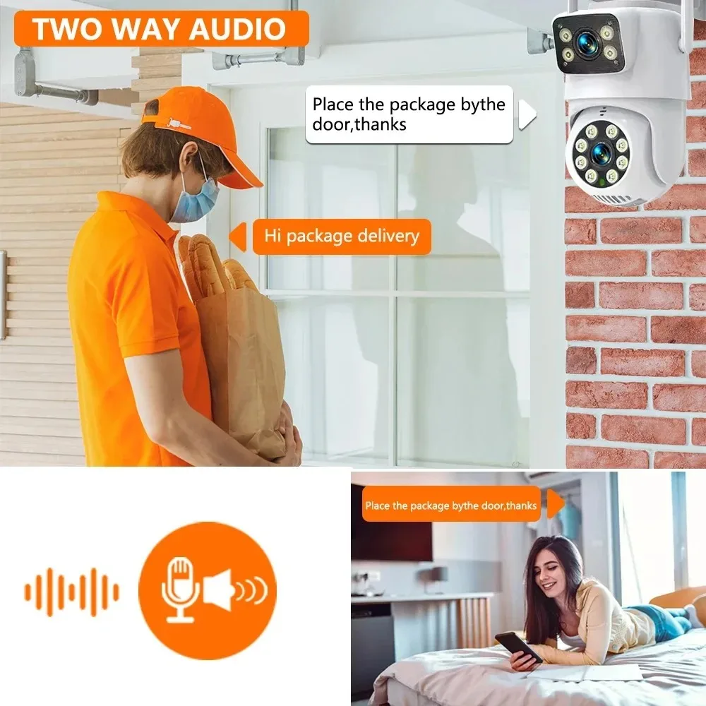 8MP 4K Dual Lens Human Detecti - Home Security Monitoring System review and price