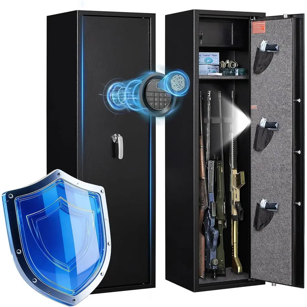 Biometric Fingerprint Safe - 8 - Home Security Safe review and price