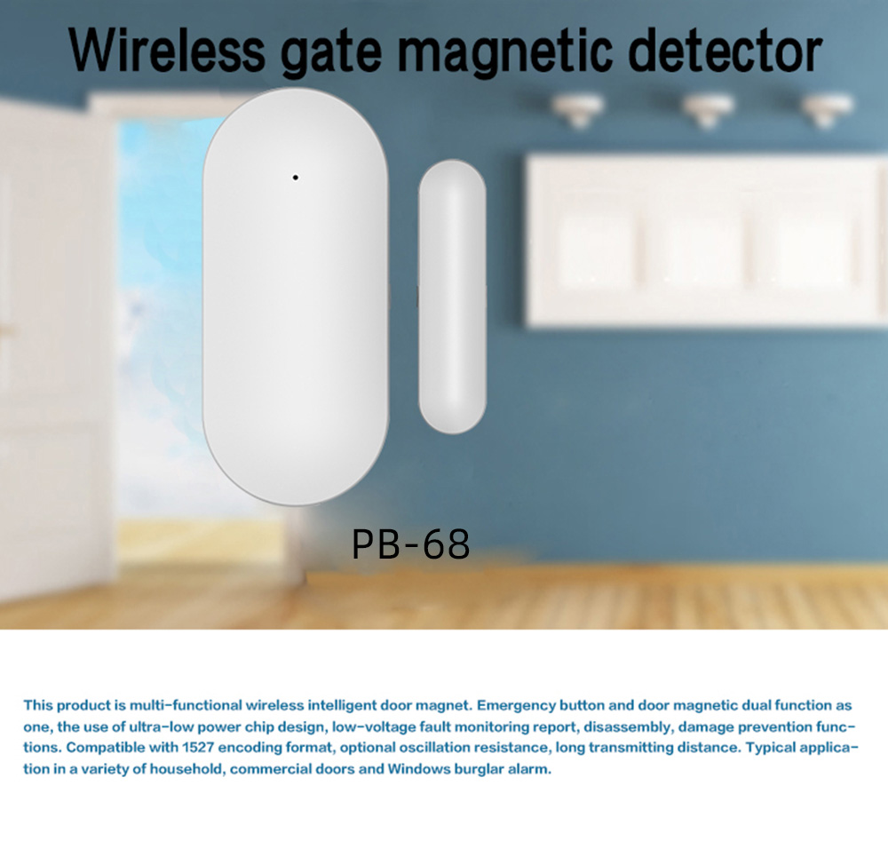 MULO 433MHz Door Sensor Window - Home Security Gate review and price